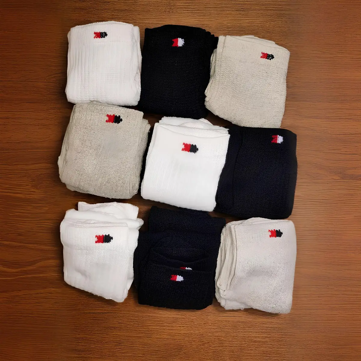Kit 15 Pares Meias Sport Algodão Cano Médio Sandrini