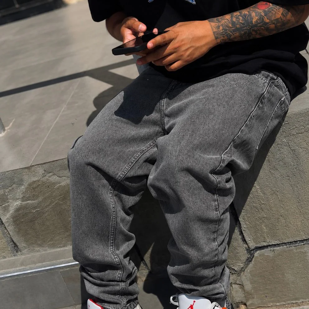 Calça Balão Jeans Masculina