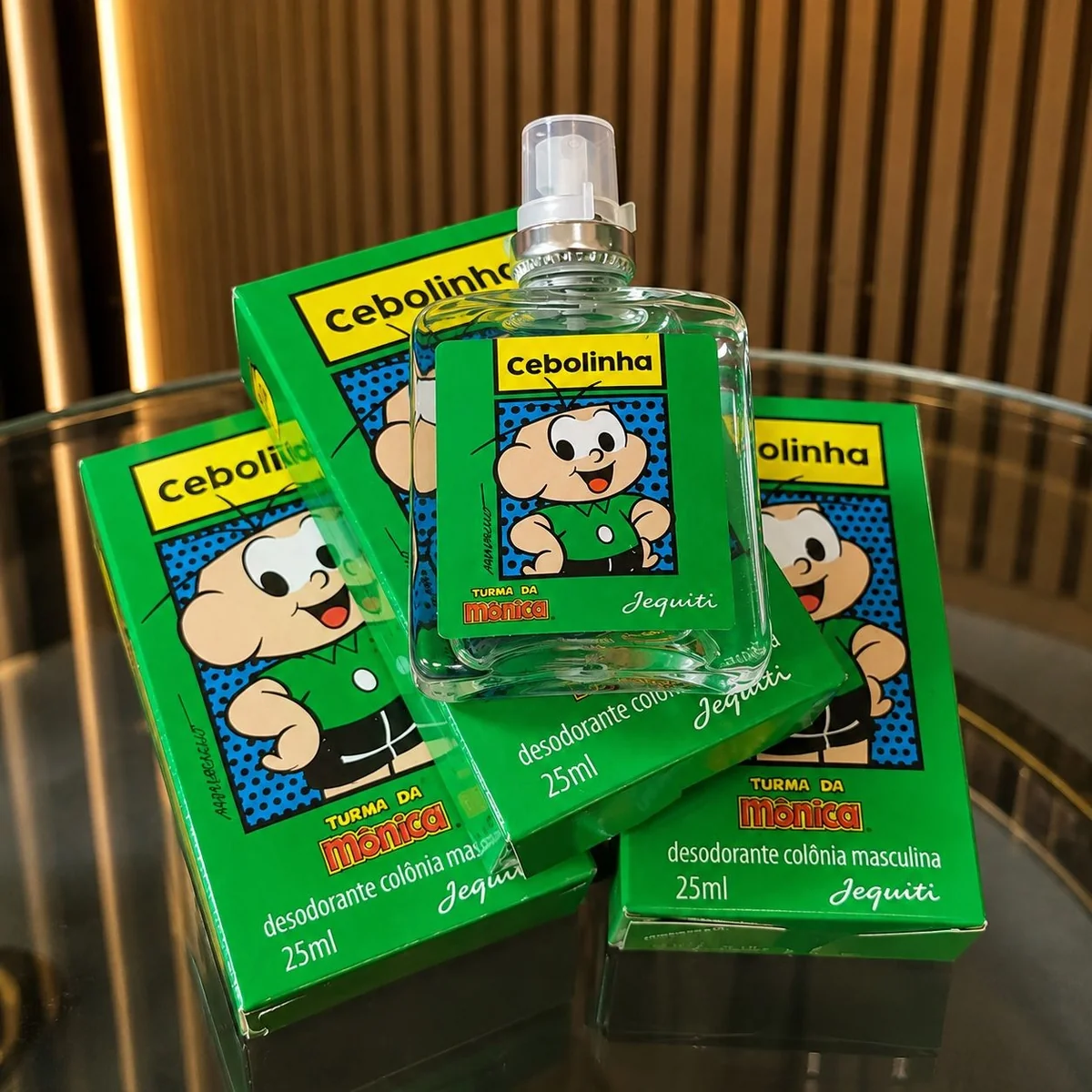 Kit 3 Perfume Cebolinha 25ml Jequiti