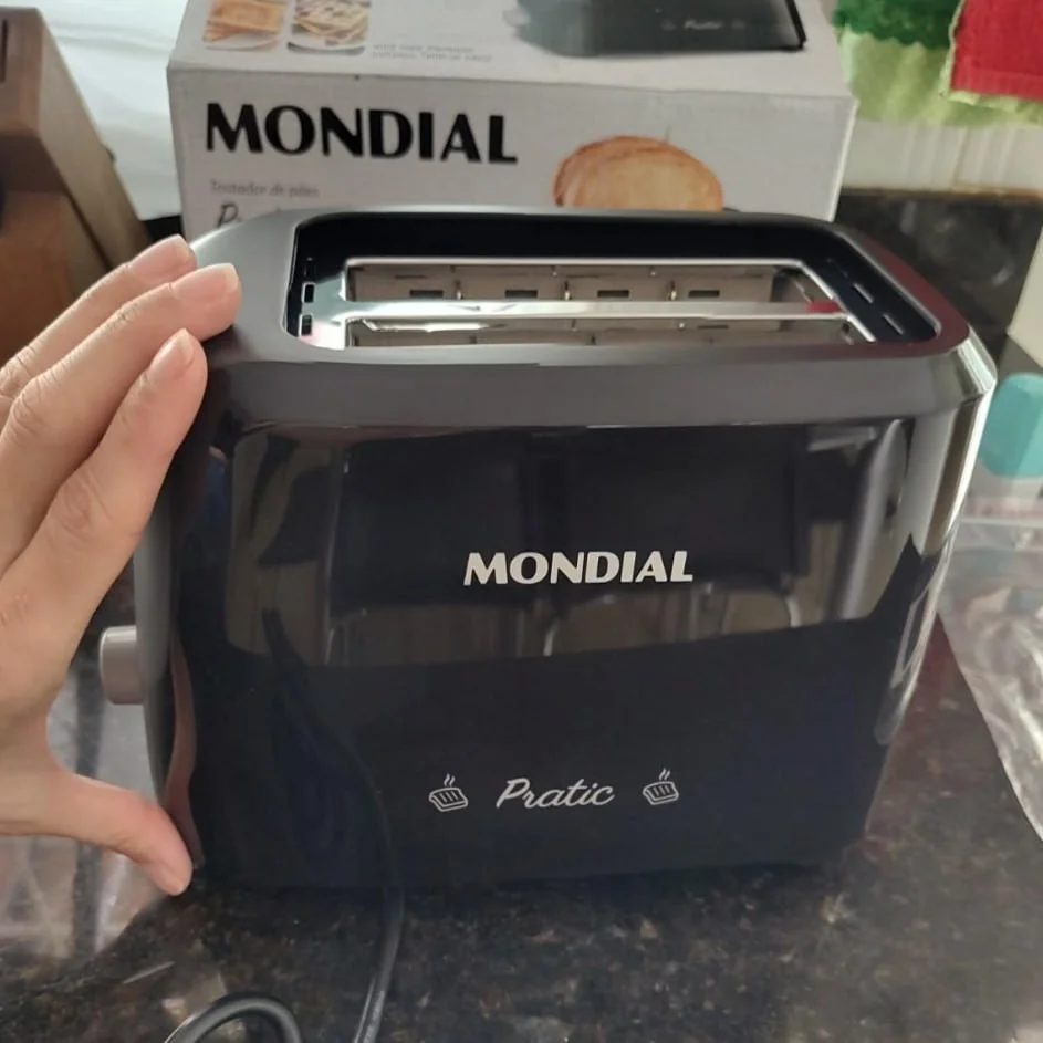Tostador De Pães Pratic, Mondial, 700w - T-18 Preto 220v