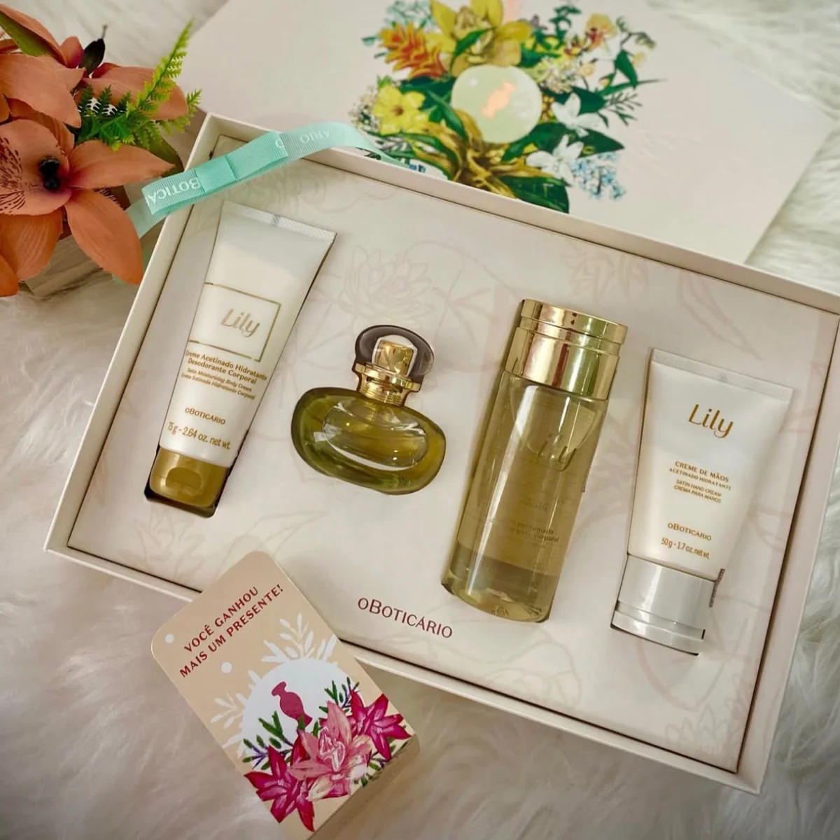O Boticário Lily Kit Presente(4 Itens)