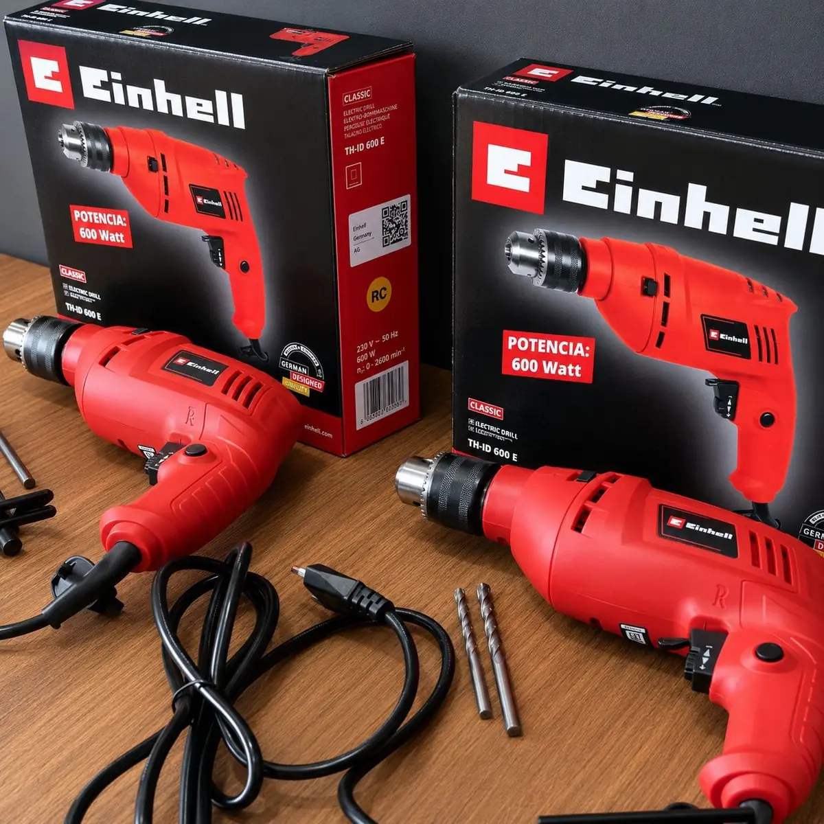 Furadeira De Impacto Einhell Th-id 600 127v 60 Hz