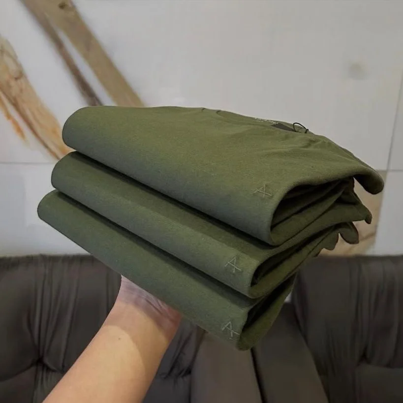 Camiseta Aramis Manga Curta Basica Verde Militar