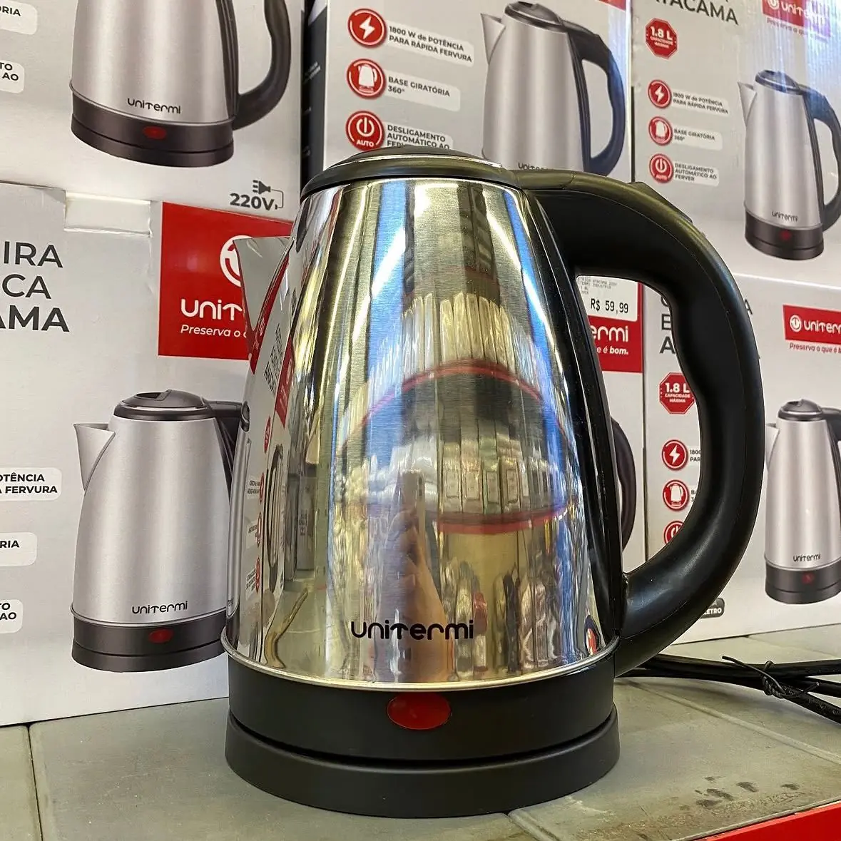 Chaleira Elétrica 1,8l 1200w