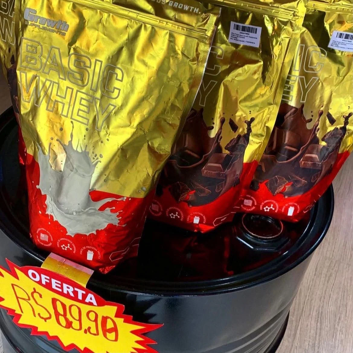 Basic Whey 1kg Growth Supplements