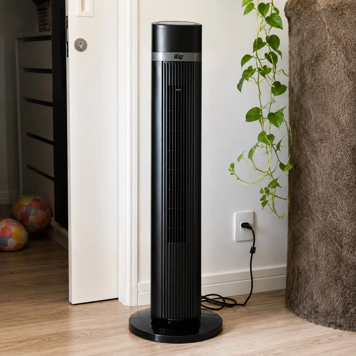 Ventilador Torre Air Silence Wap Silencioso Oscilante