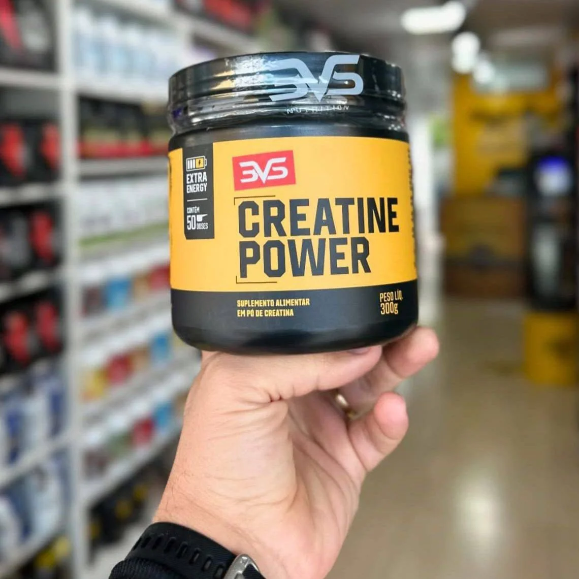 Creatina Monohidratada Power 300g - 3vs Nutrition