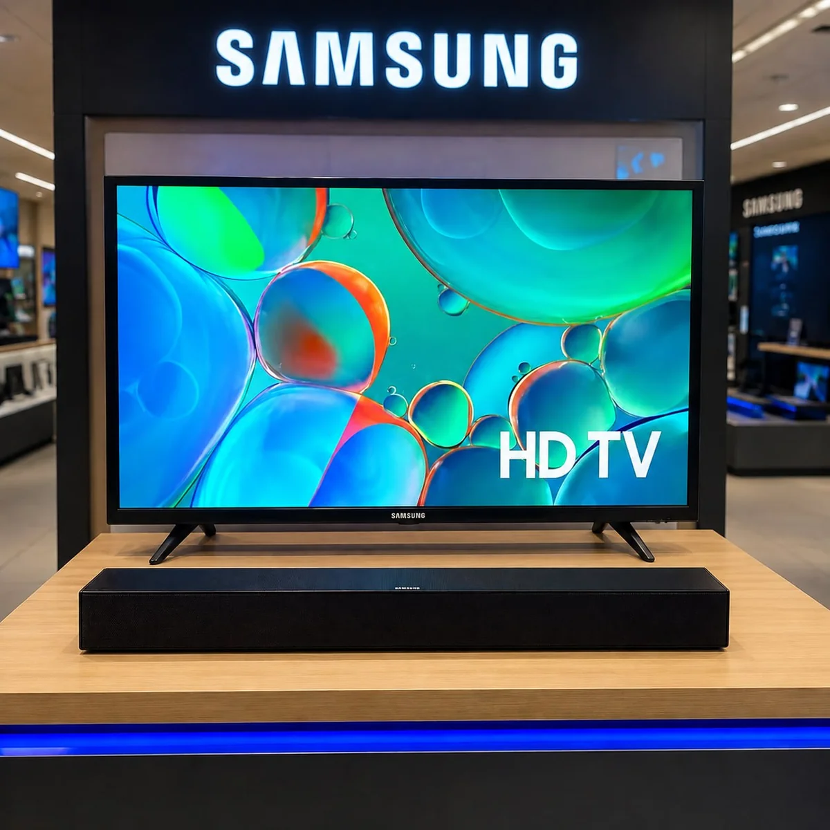Samsung Combo Smart TV 32" HD H5000F + Soundbar Samsung HW-B400F