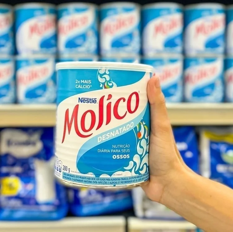 Leite em Pó Desnatado MOLICO 280g