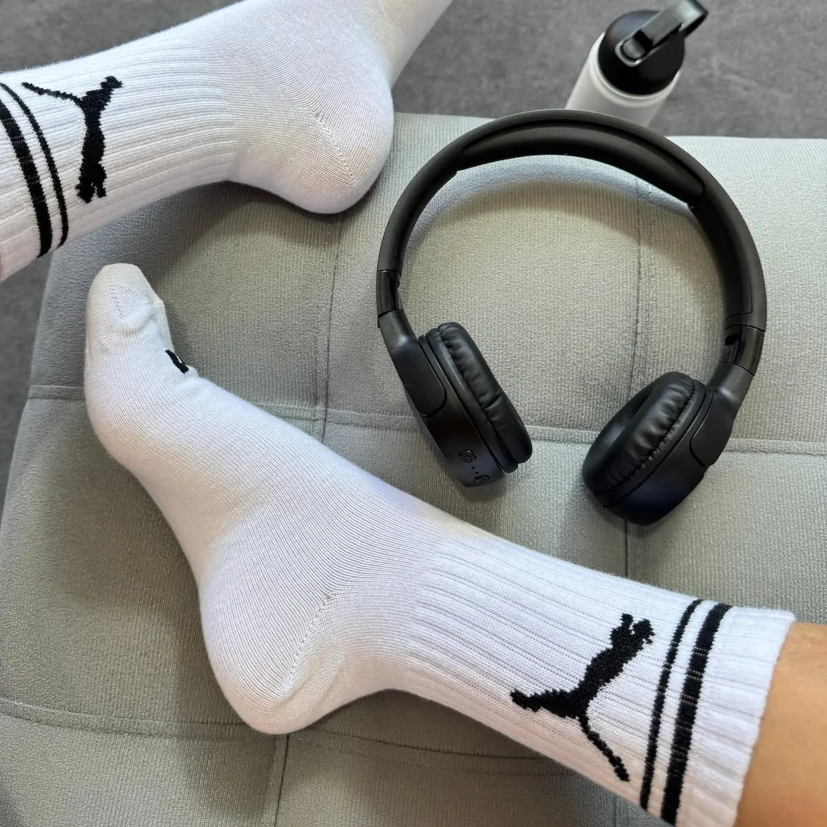 Kit 3 Pares Meias Puma Cano Alto Longo