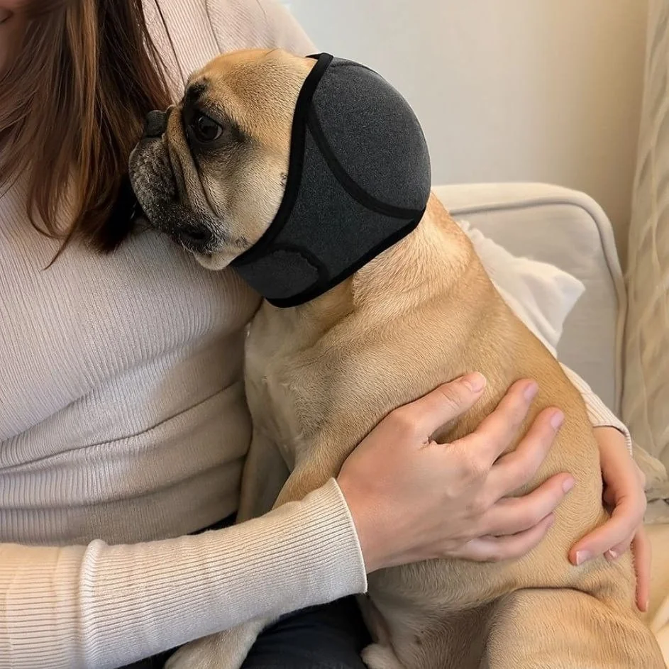 Protetor Ouvido Cachorro Pet Medo De Fogos