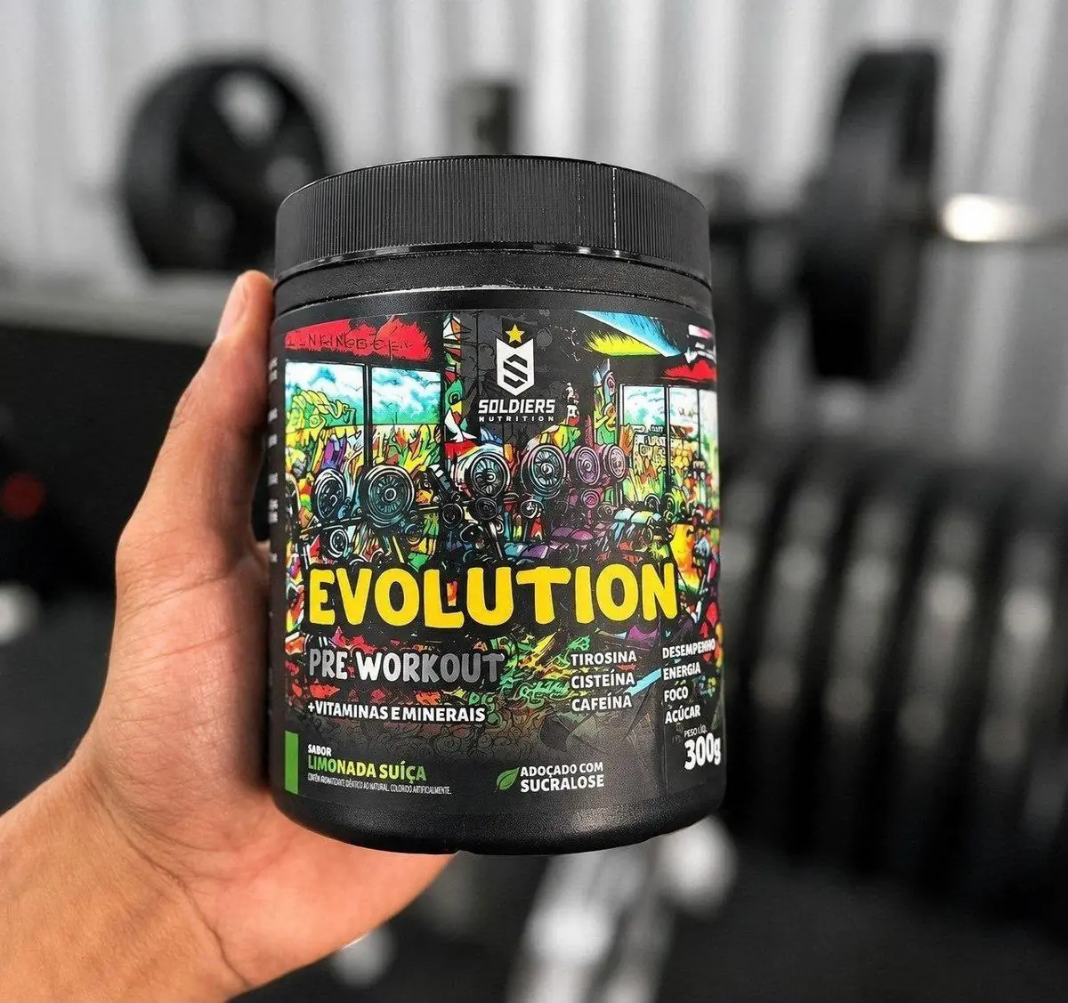 Pré-treino Evolution Workout 300g (3 sabores)