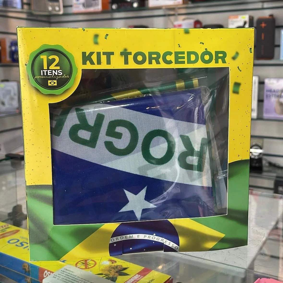 Kit 12 Copa Do Mundo 2026 Brasil-bandeira E Vuvuzelas E Mais