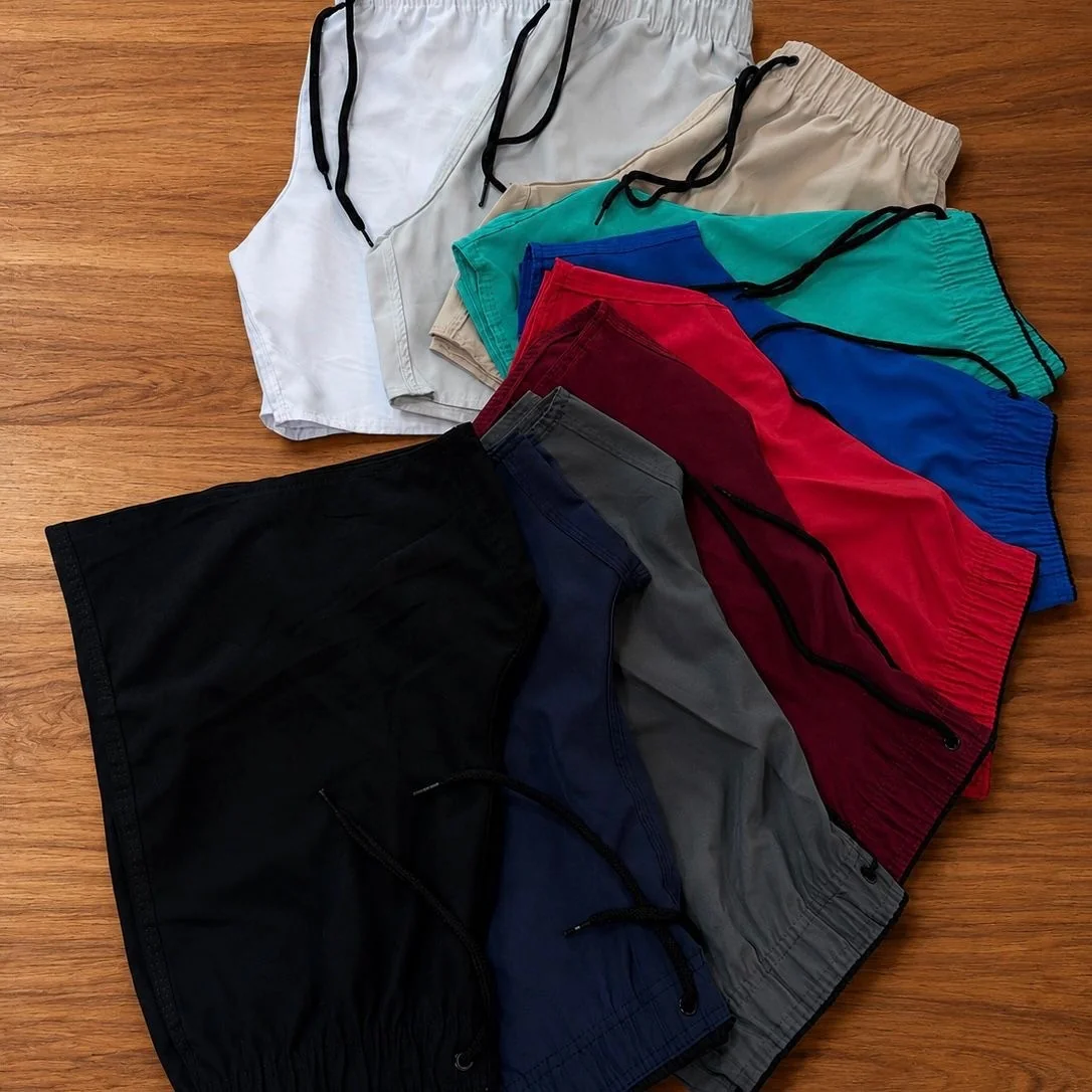 Kit 4 Short Praia Tactel