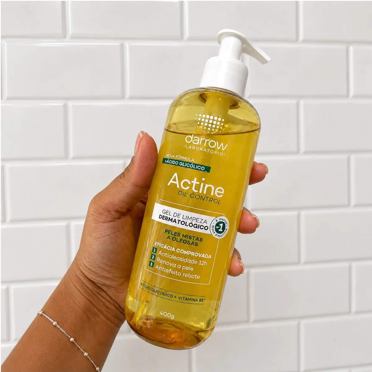 Gel De Limpeza Facial Darrow Actine Oil Control 400g