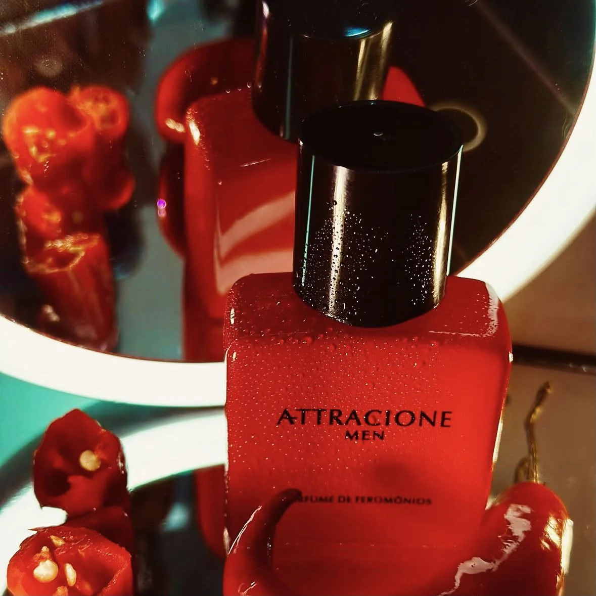 Attracione Men Perfume Masculino Com Feromônios Ativados 25 Ml