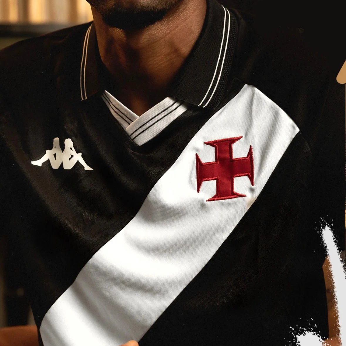 Camisa Vasco I 25/26 s/n Jogador Kappa