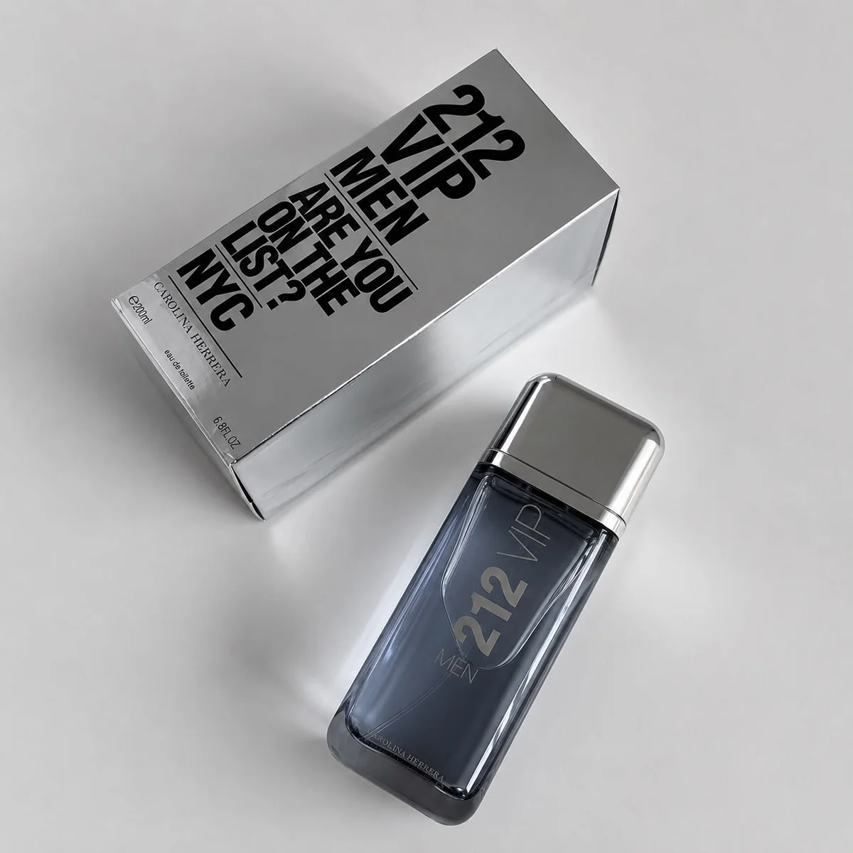 Perfume Carolina Herrera 212 Vip Men Eau De Toilette 200ml Masculino