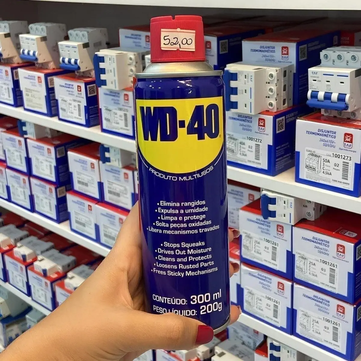 Wd 40 Desengripante Lubrificante Multiuso Spray 300ml