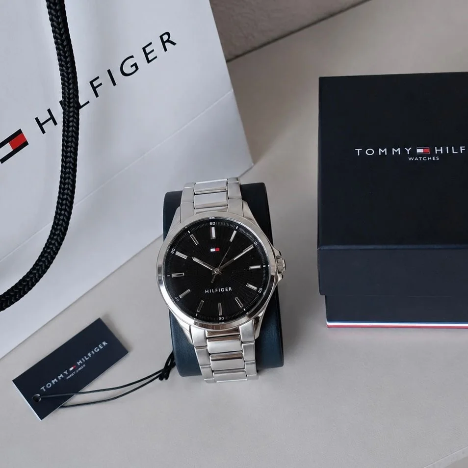 Relógio Tommy Hilfiger Masculino Aço Prateado