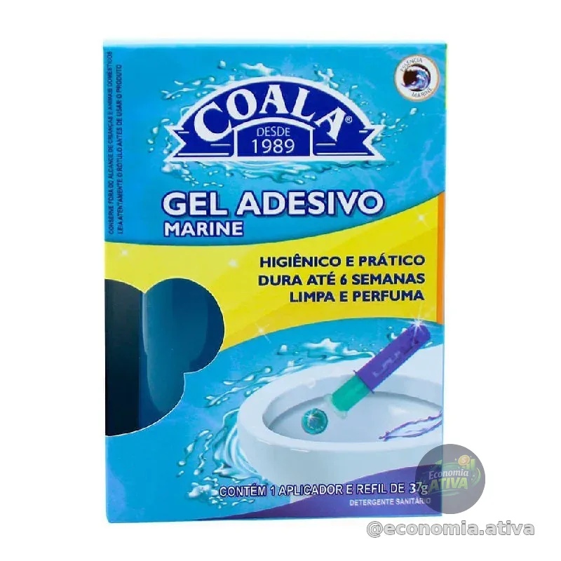Aplicador Coala Gel Adesivo + Refil Marine 37g
