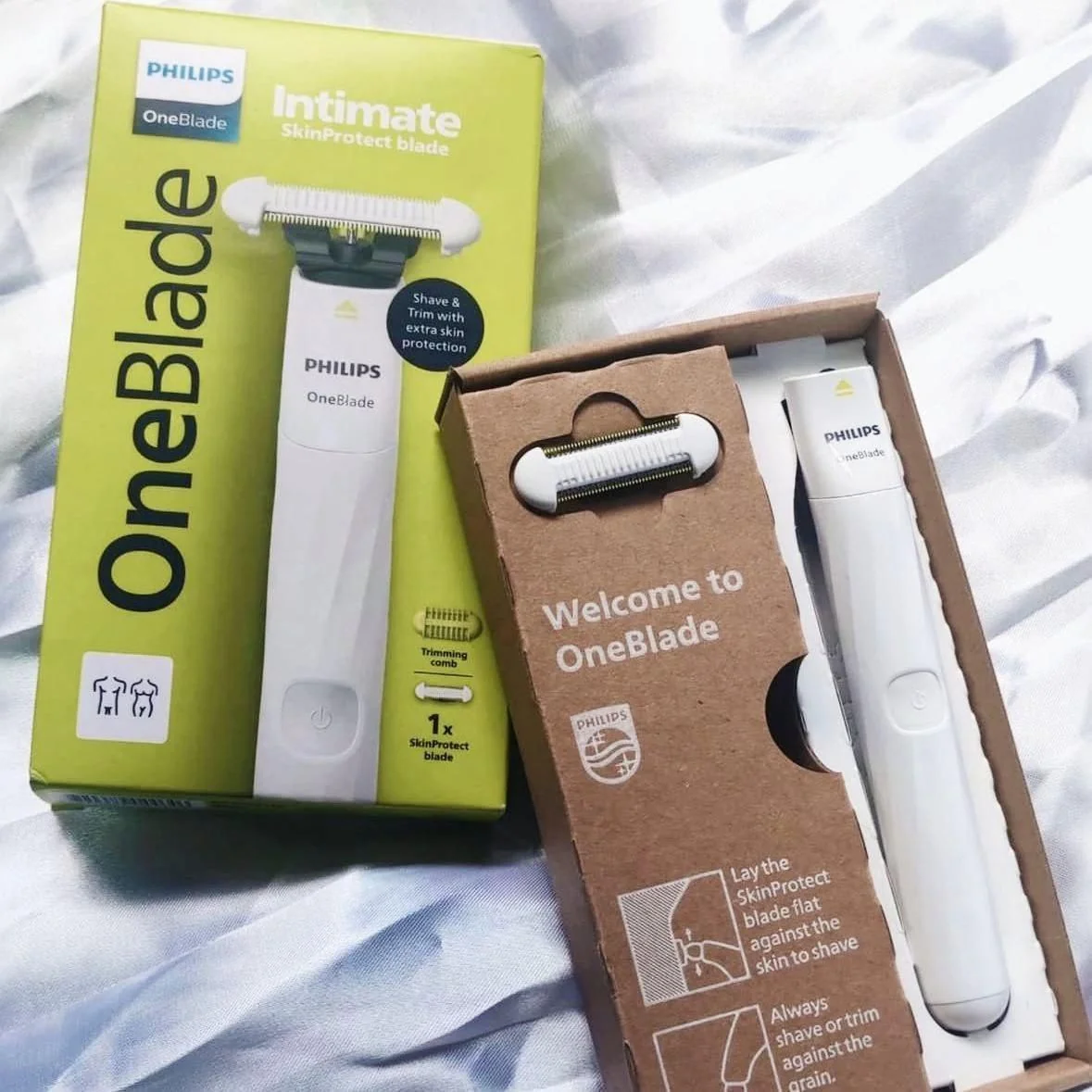 Aparador e Raspador Oneblade Intimate Philips Bivolt