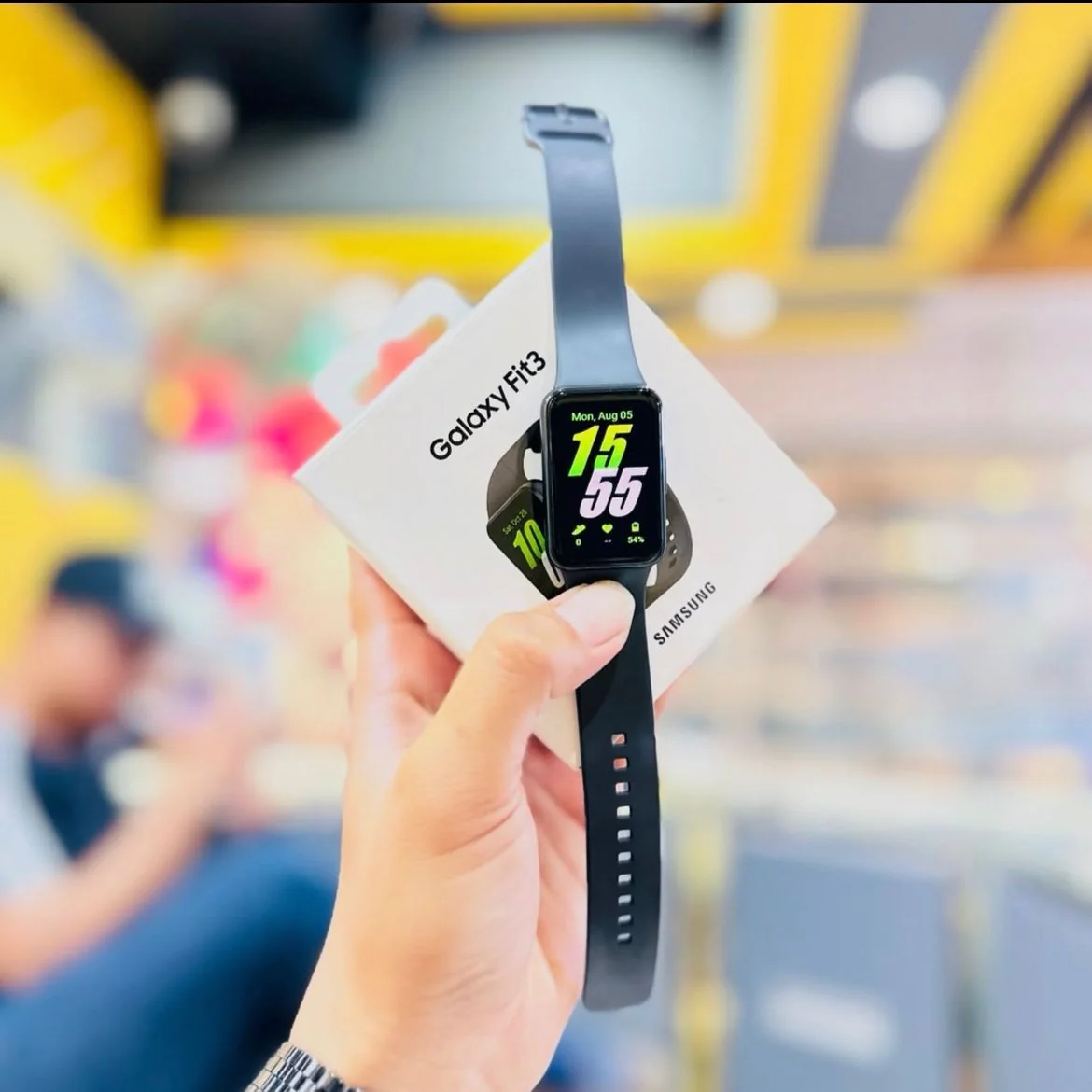 Samsung Smartwatch Galaxy Fit3 Grafite