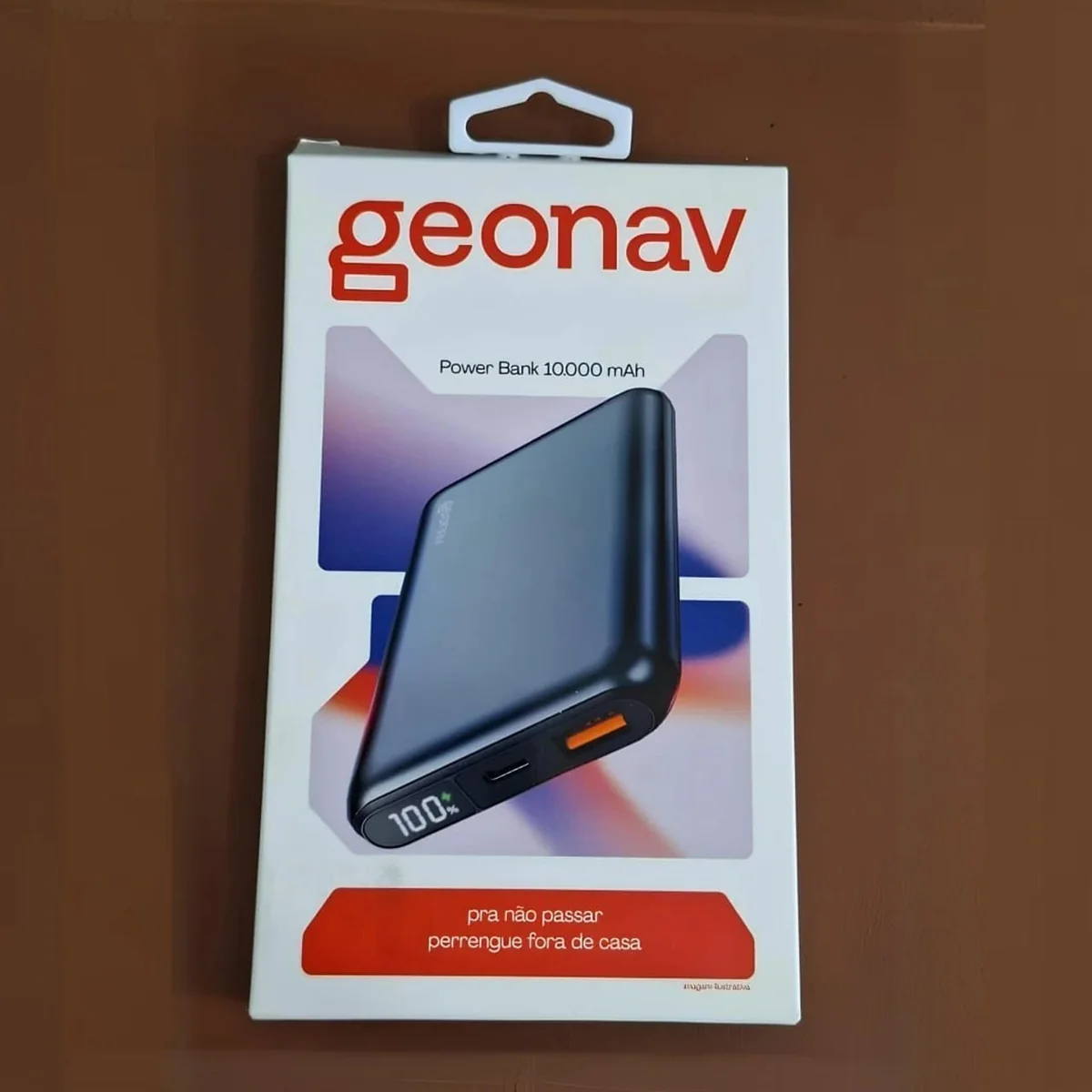 Geonav Power Bank Carregador Portátil Universal 10.000mAh