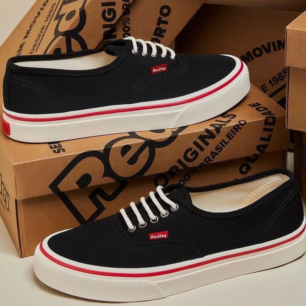 Tênis Redley Ir10 Originals Preto Redley