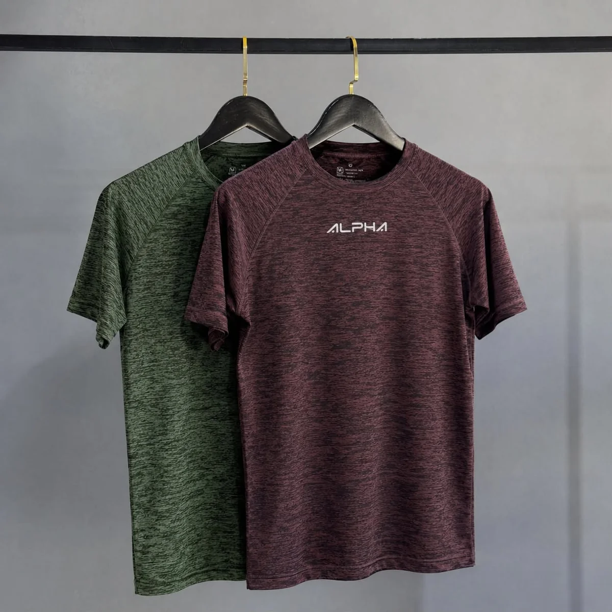 Kit 2 Camisetas New Fluid Masculina Dry Alpha