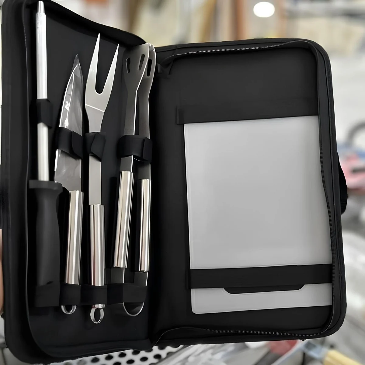Kit Churrasco Utensílios Churrasqueiro