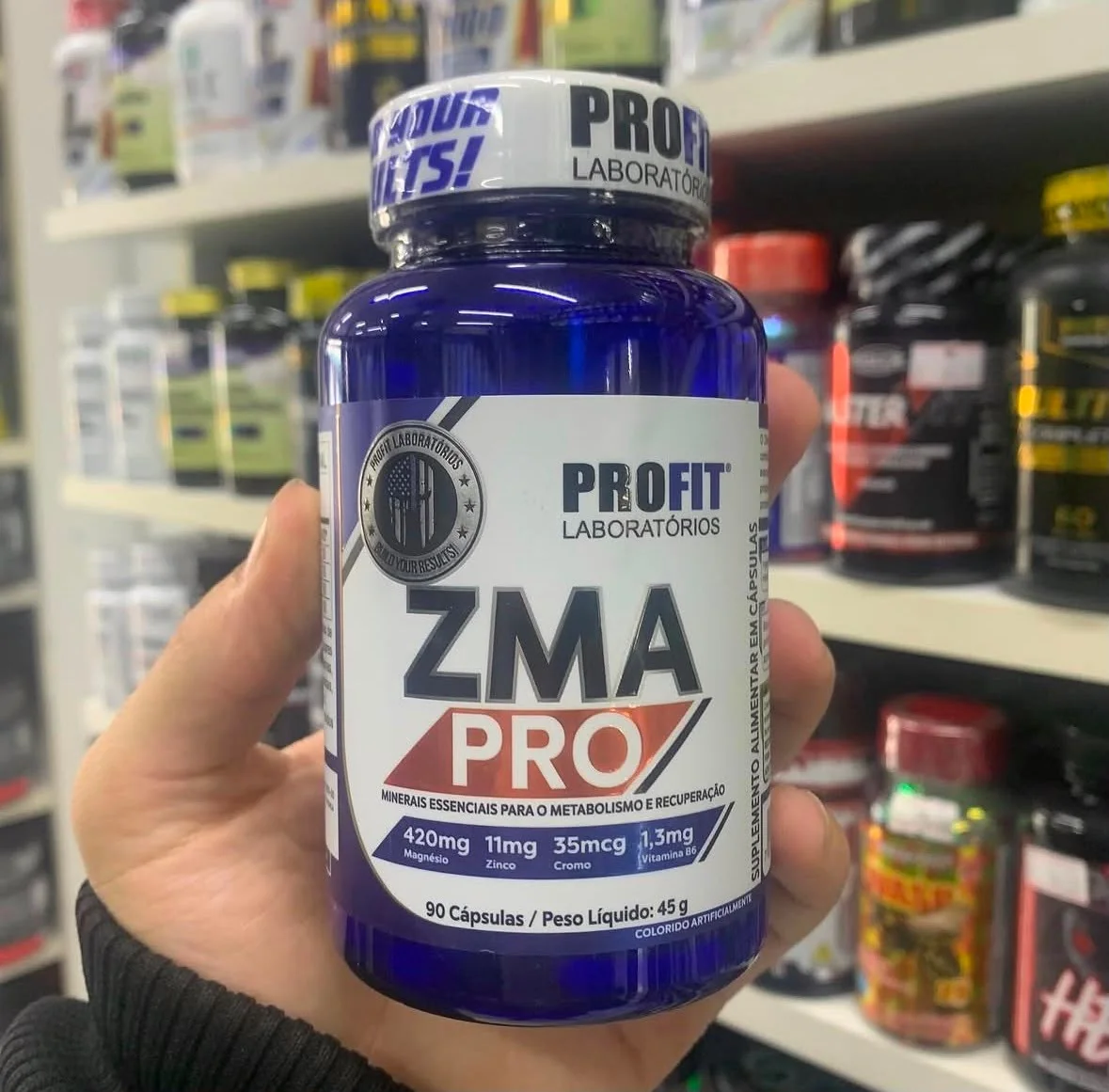 Zma Pro 90 Cápsulas Profit