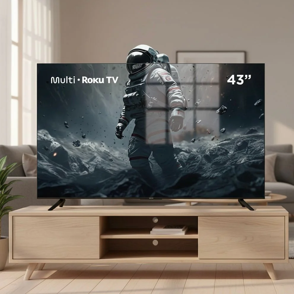 Multi Roku TV 43" Smart DLED FHD Wi-fi 3 HDMI