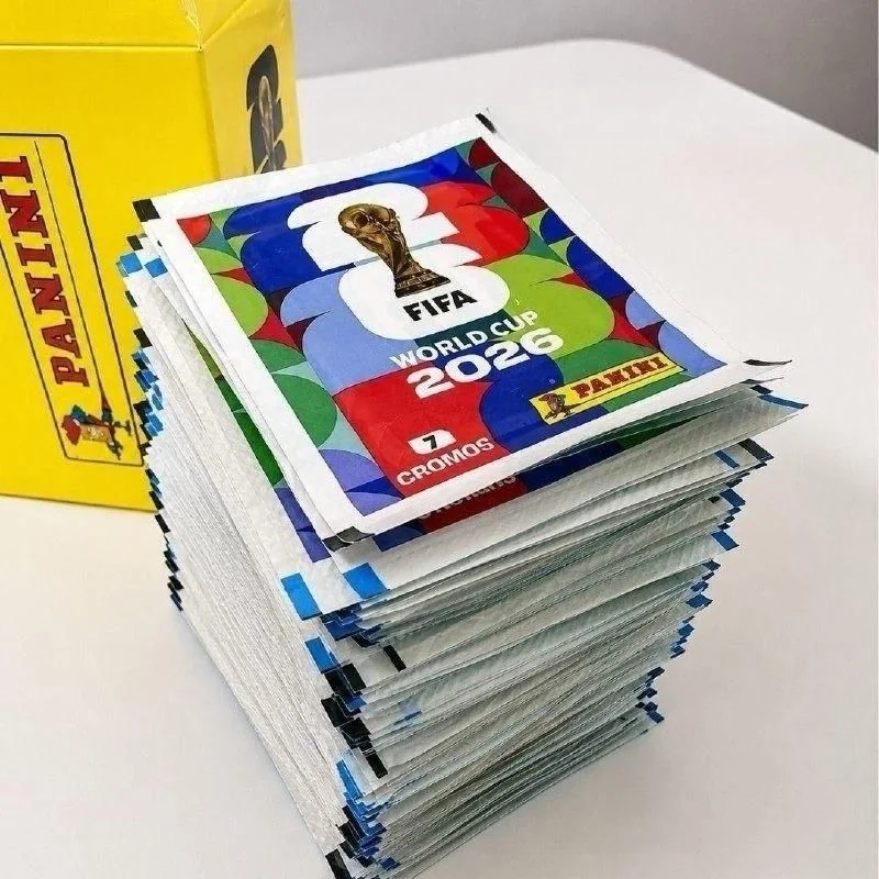 Kit com 50 Envelopes (350 Figurinhas) Copa do Mundo 2026 Panini