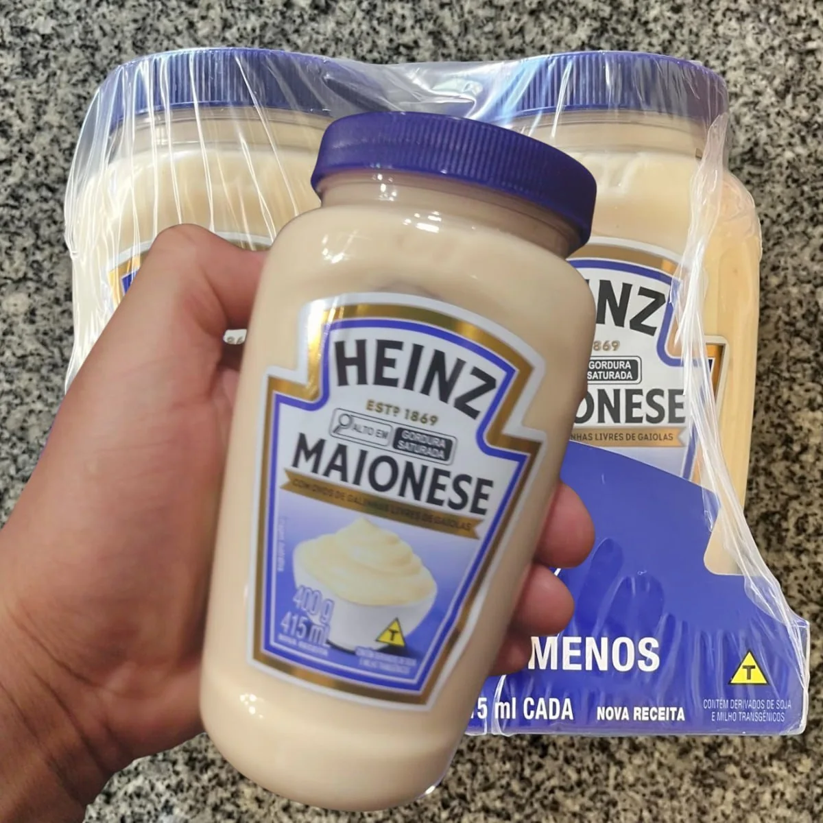 Heinz Pack Maionese Tradicional, 400G - 2 unidades