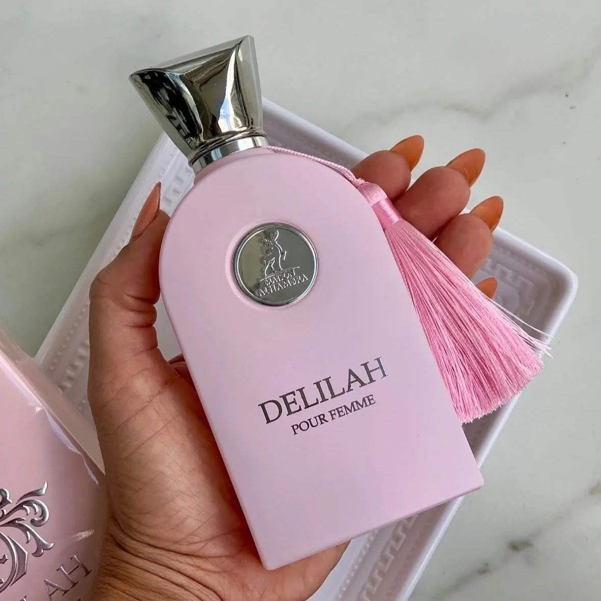 Perfume Delilah Árabe Maison Alhambra Pour 100ml