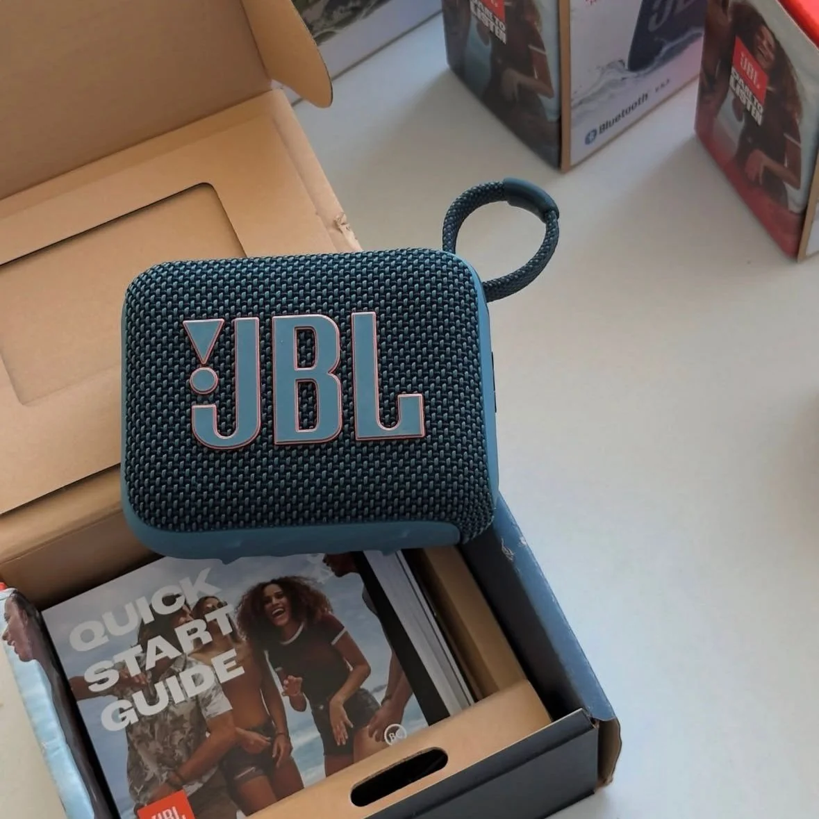 Caixa De Som Go 4 Jbl Azul