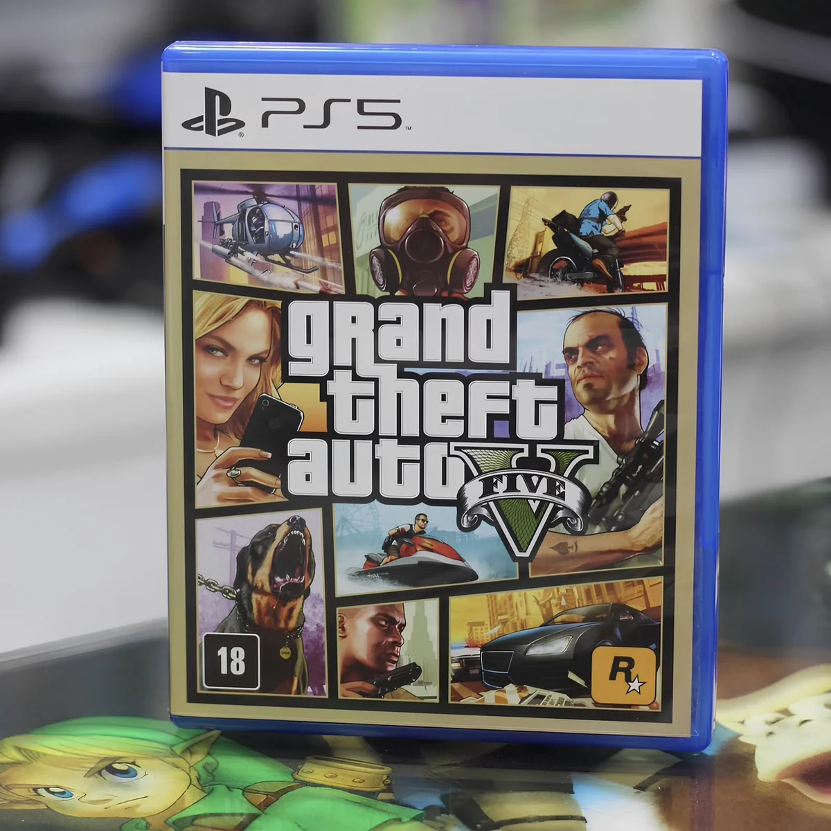 Jogo Gta 5 Ps5 Mídia Física - Grand Theft Auto V