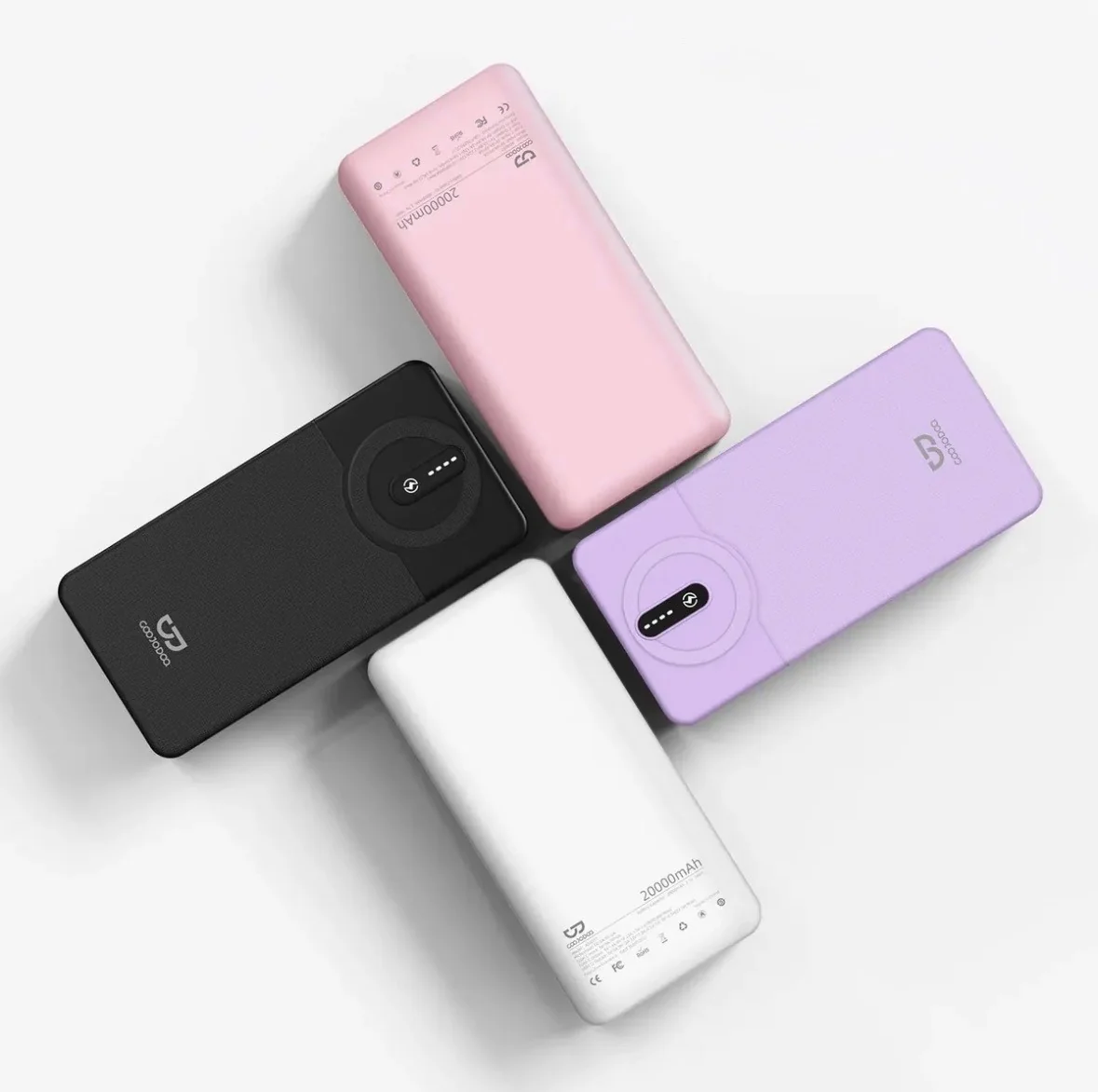 Powerbank 20000mah Carregador 22.5w Pd Portátil (4 cores)