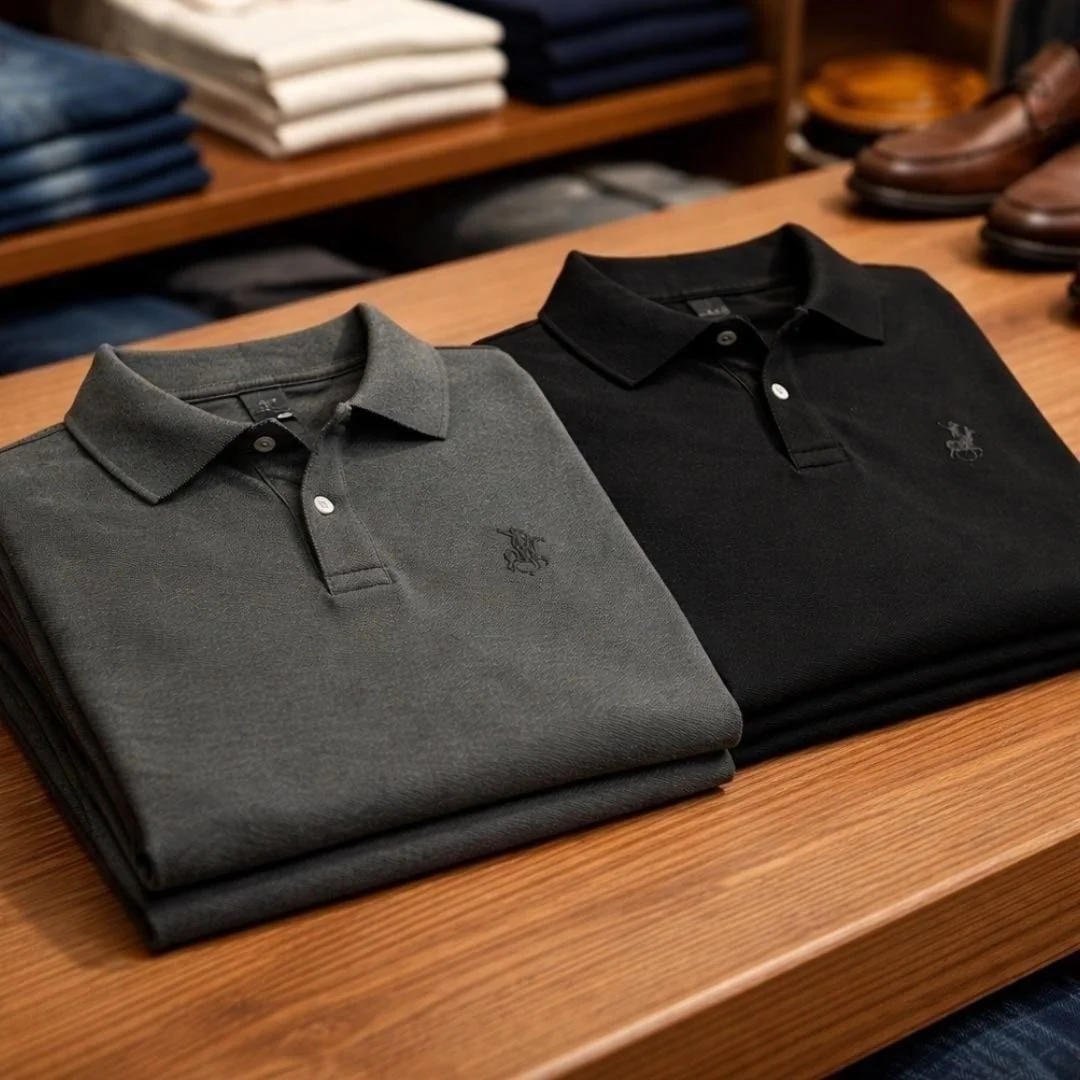 Kit 2 Camisa Polo Casual