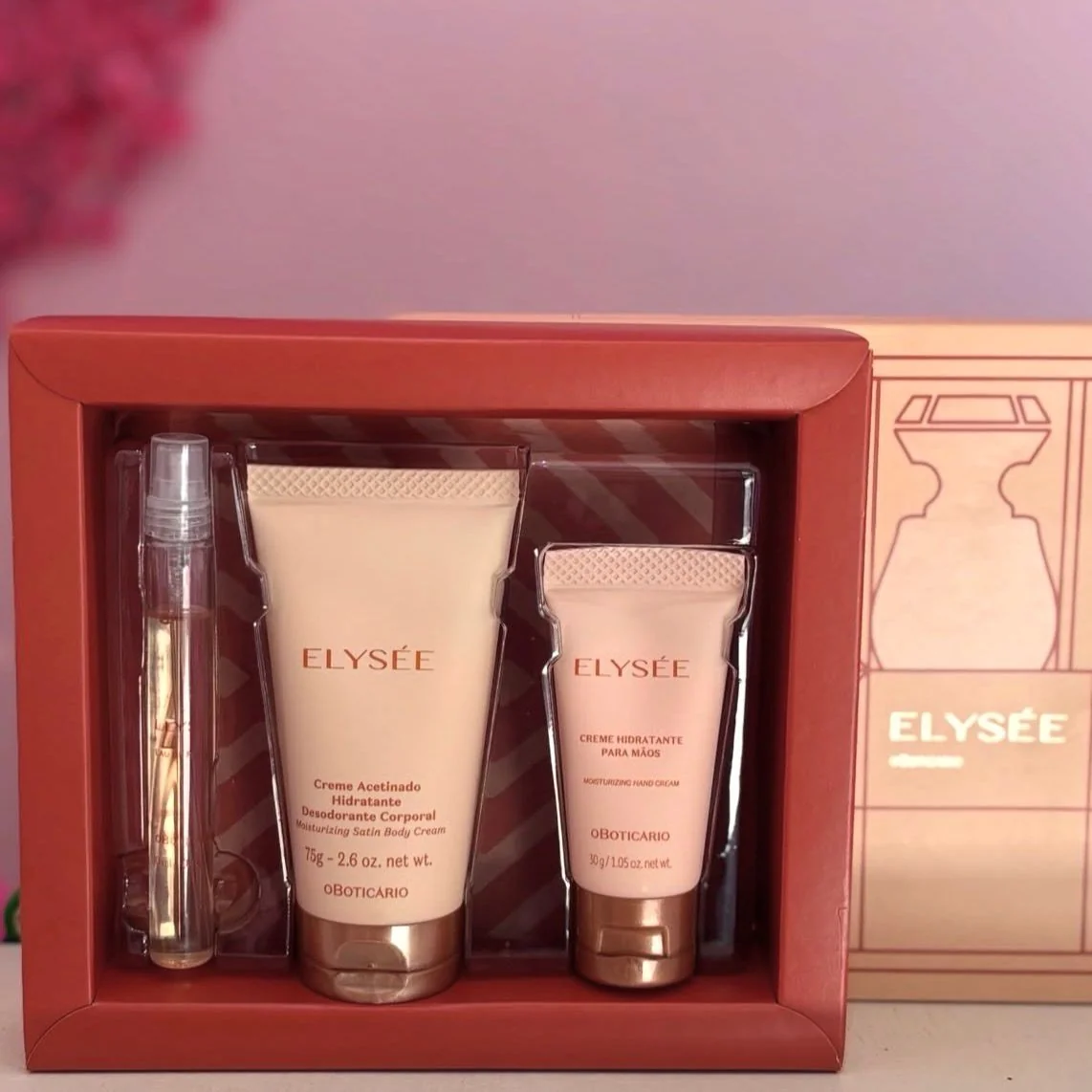 Kit Presente Elysee Boticario - 3 Itens