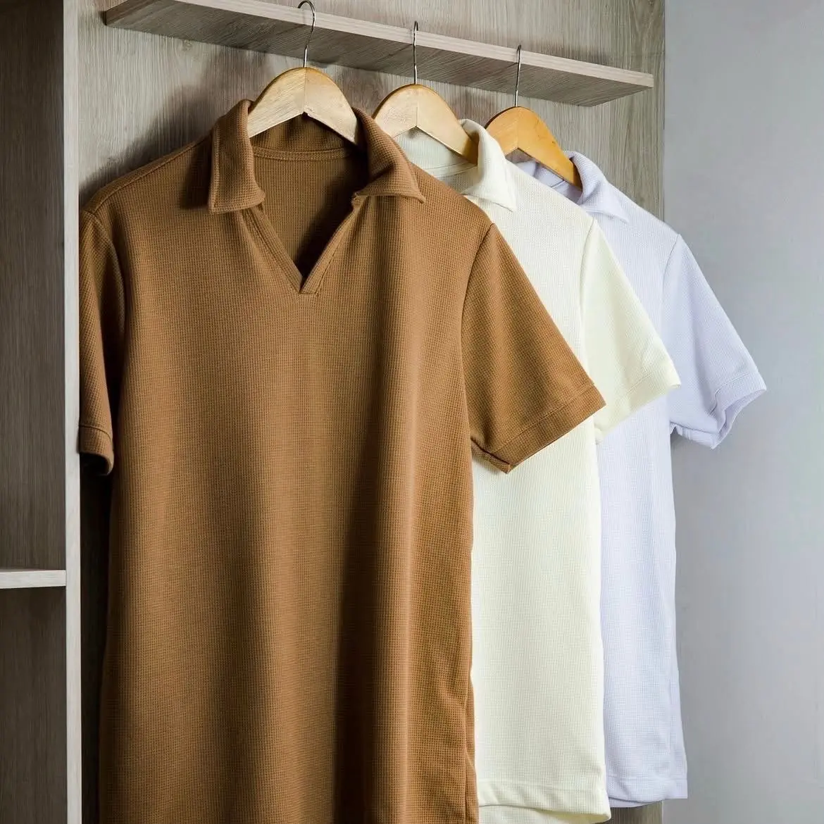 Camisa Polo Texturizada