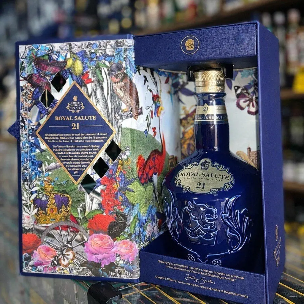 Whisky Royal Salute 21 anos The Signature Blend Escocês - 700 ml