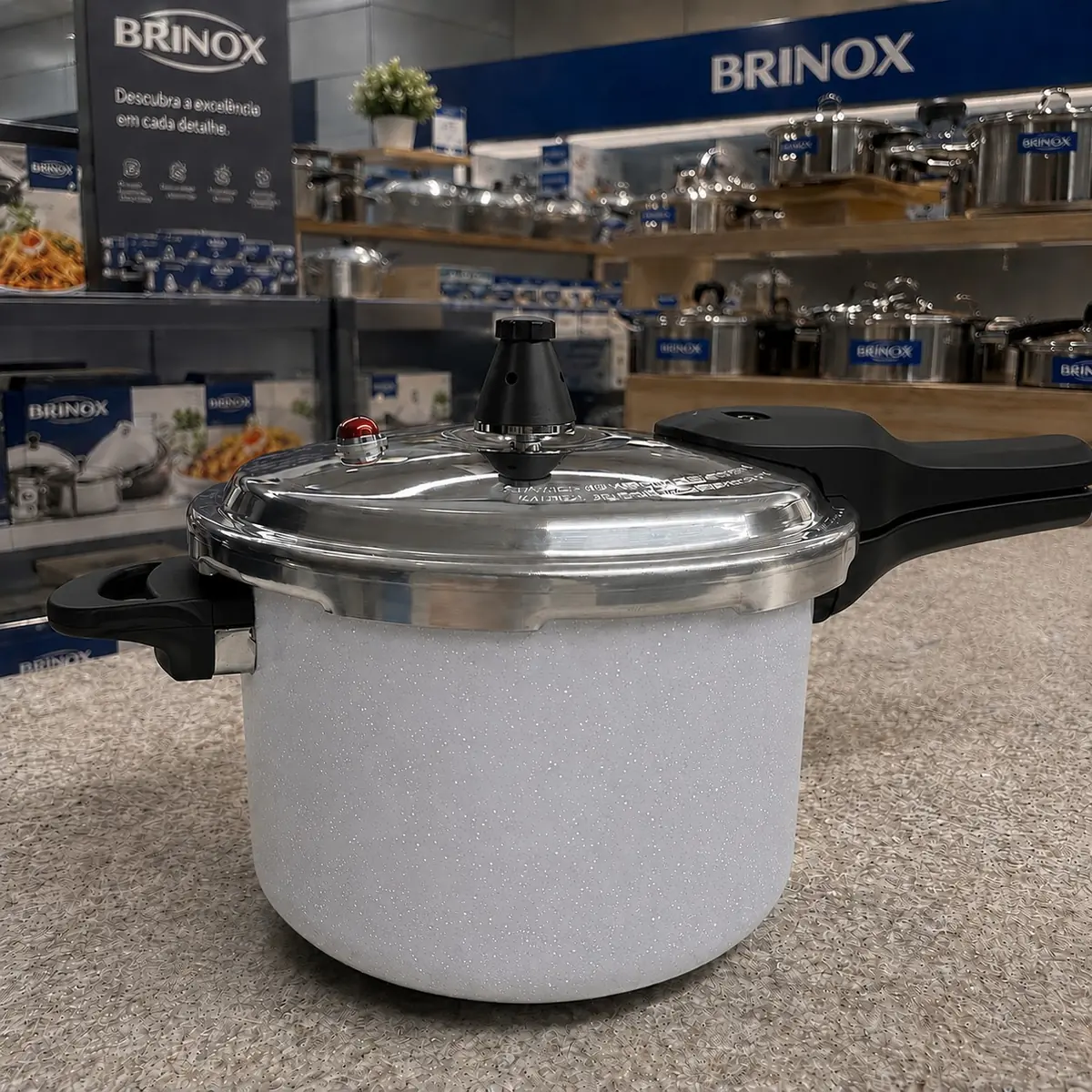 Panela Pressão Indução 4,2l Brinox