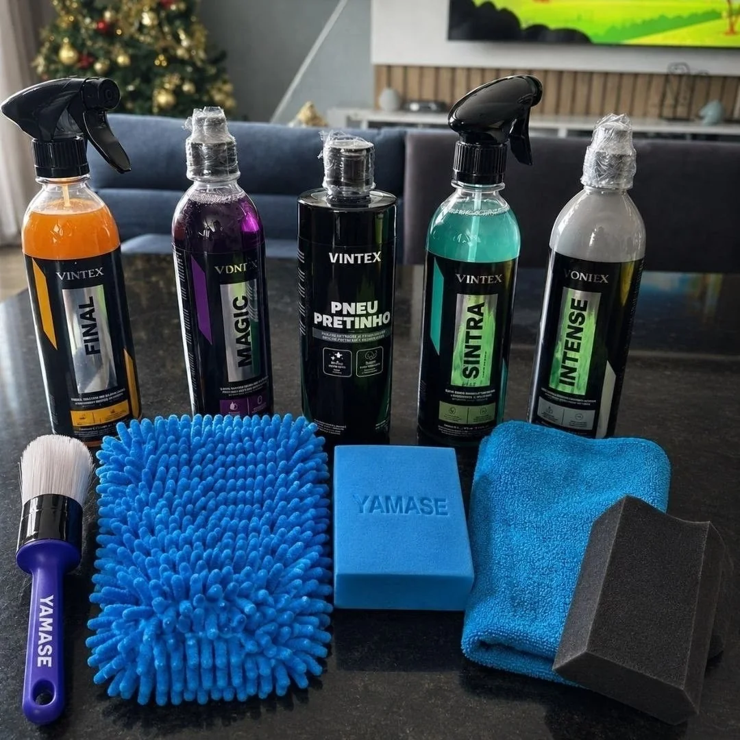 Kit Lavagem Shampoo Cera Tok Final Intense Sintra Fast Vonix