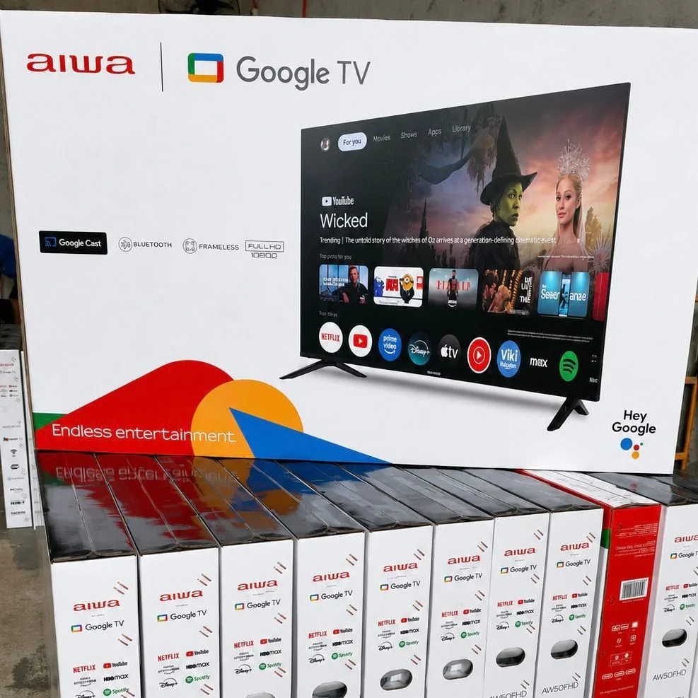 Smart Tv Aiwa 50 Android 4k Borda Ultrafina Hdr10 Dolby Áudio