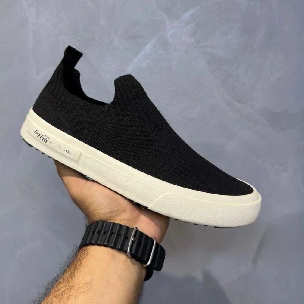 Tênis Coca Cola Slip On Calce Facil Stamp Chronos 2.0 (3 cores)