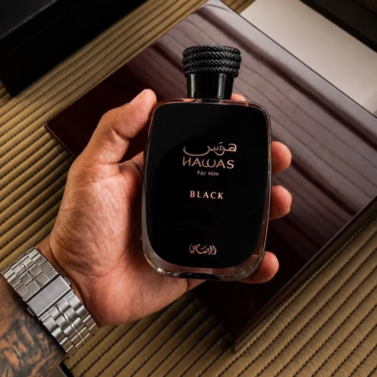 Perfume Rasasi Hawas Black 100ml