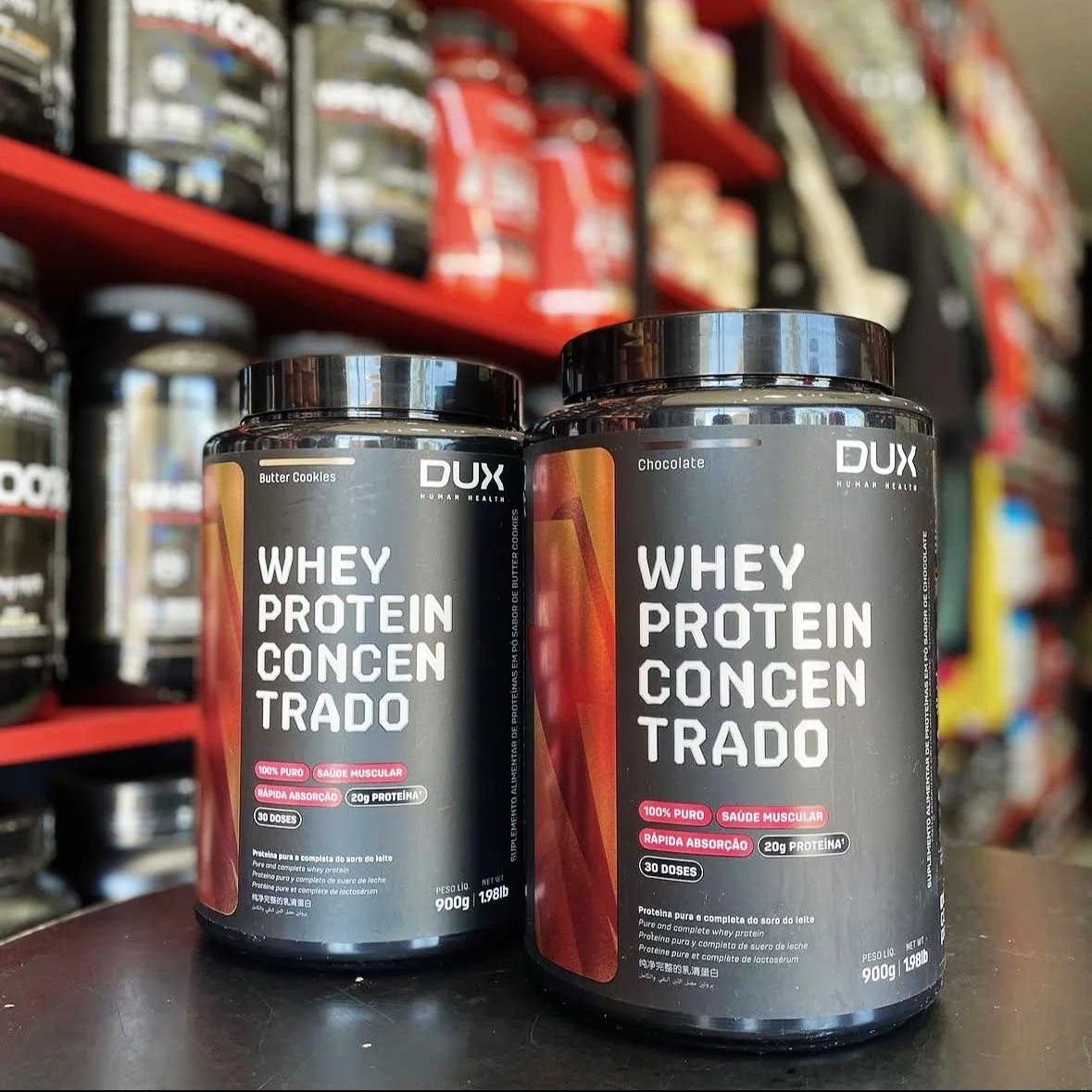 DUX HUMAN HEALTH Whey Protein Concentrado 900g Chocolate