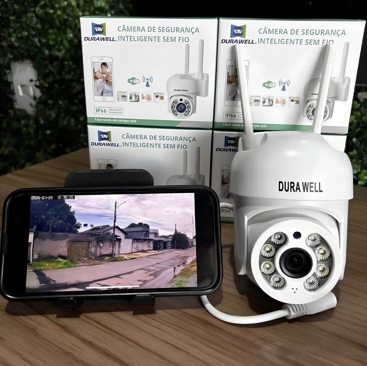 Câmera Ip A8 App Icsee Infravermelho Prova D'água Externa Wifi Hd